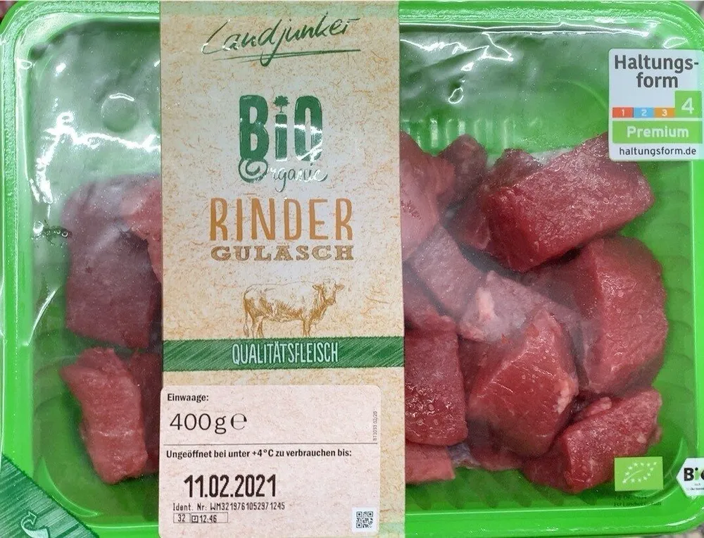 Bio Rinder Gulash
