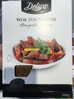 Wok d'Autruche pré-grillé mariné