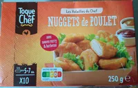 10 nuggets de poulet sauces curry & barbecue
