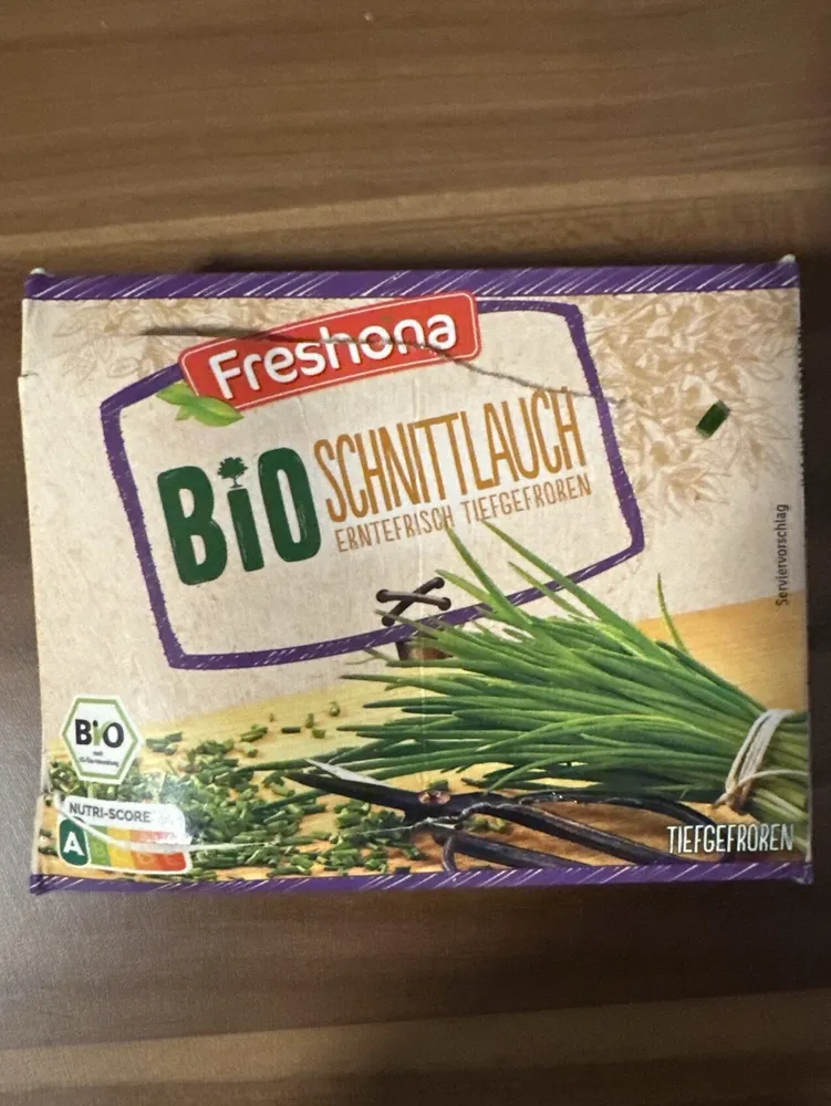 BIO SCHNITTLAUCH ERNTEFRISCH TIEFGEFROREN