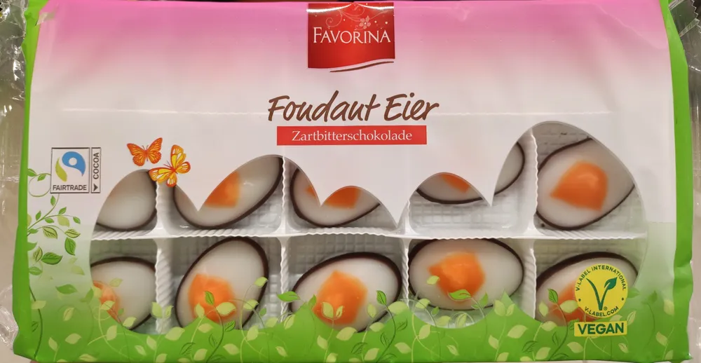 Fondant Eier Zartbitterschokolade
