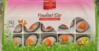 Fondant Eier Zartbitterschokolade