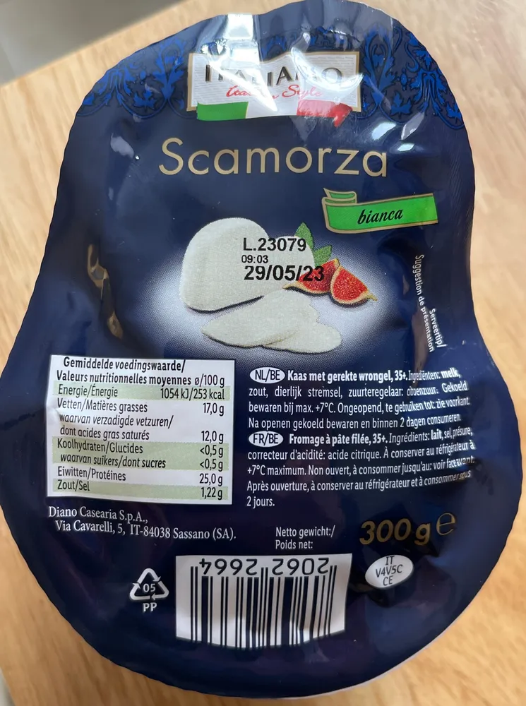 Scamorza blanche