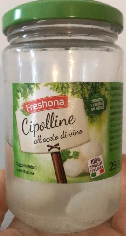 Cipolline all’aceto di vino