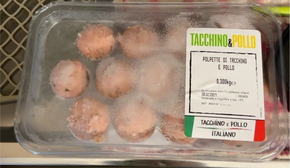Polpette tacchino e pollo