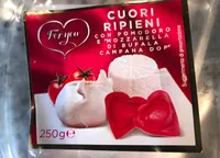 CUORI RIPIENI CON POMODORO E "MOZZARELLA DI BUFALA CAMPANA DOP"