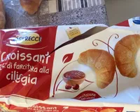 Croissant 25% di farcitura alla ciliegia