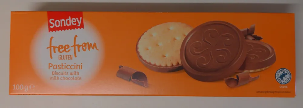 milk chocolate biscuits Glutenvrij