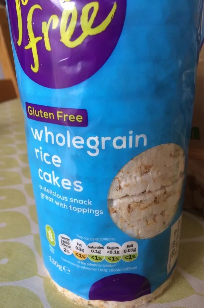 Wholegrain rice cakes
