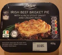 Irish Beef Briskit Pie