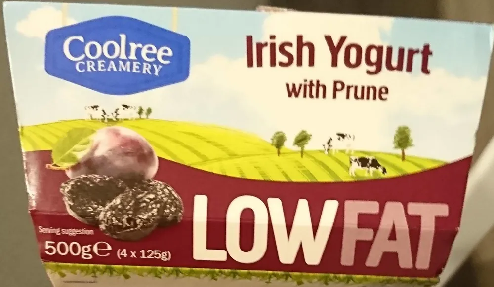 Irish Yogurt with prune