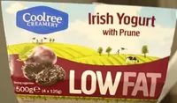 Irish Yogurt with prune