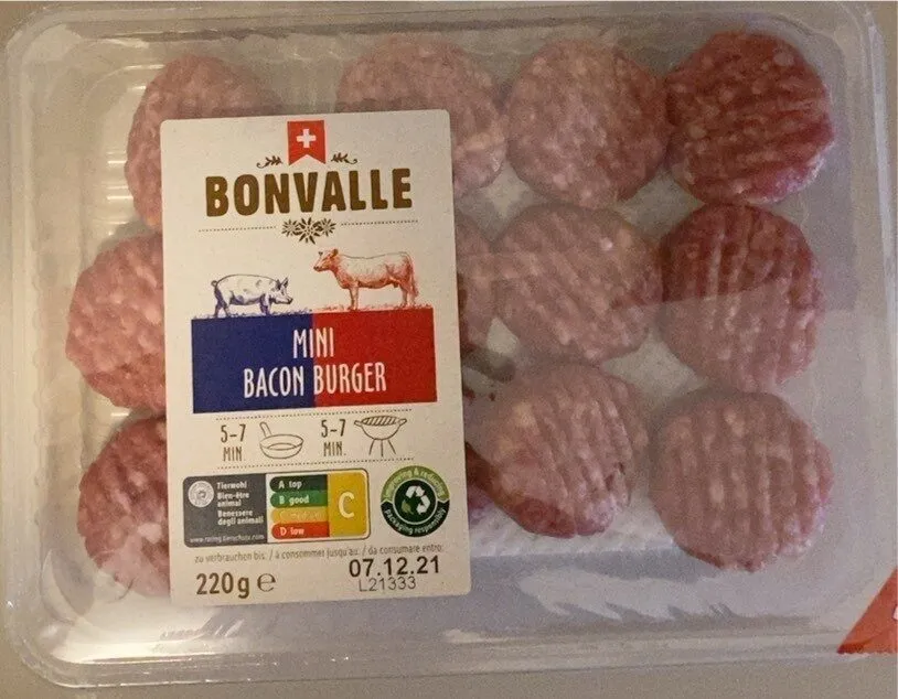 Mini Bacon Burger