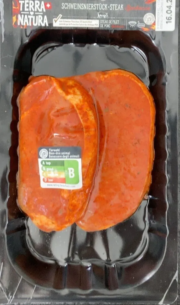 Steak de filet de porc Barbecue