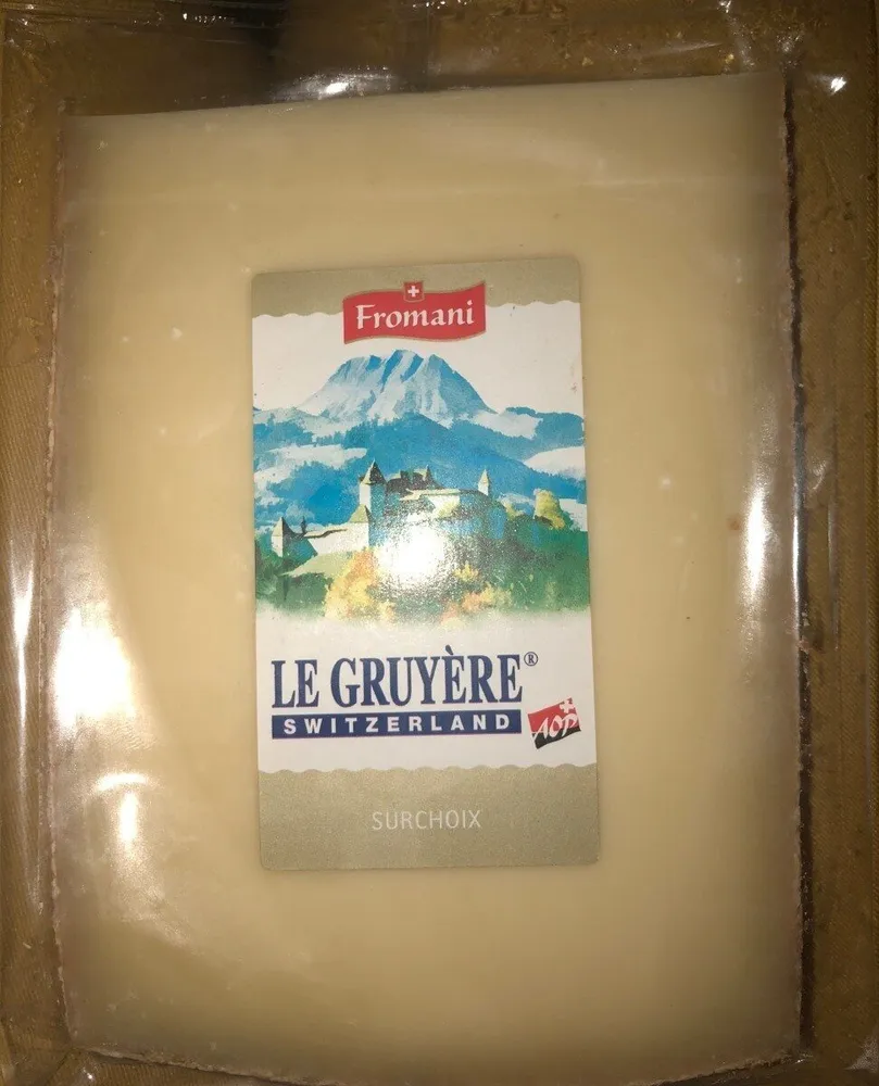 Le gruyere Switzerland AOP