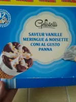 SAVEUR VANILLE MERINGUE & NOISETTE CONI AL GUSTO PANNA