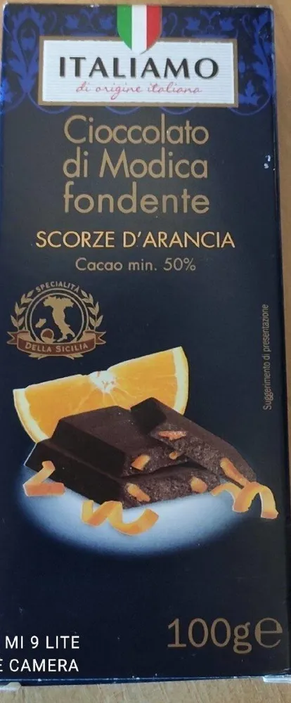 Cioccolato di Modica fondente