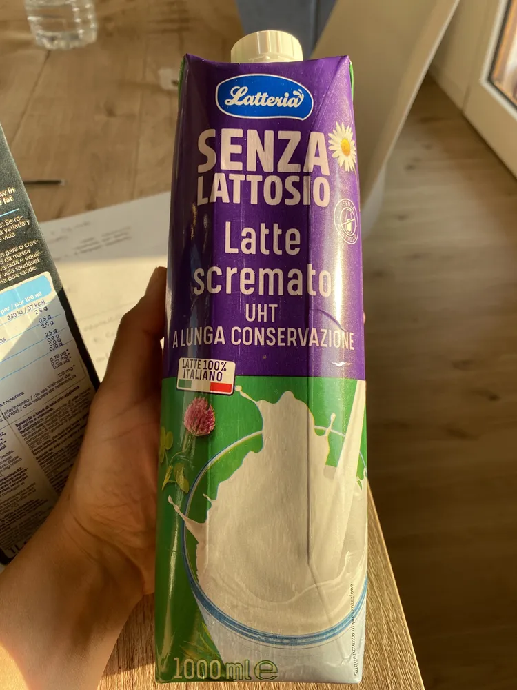 Latteria Latte scremato Senza lattosio