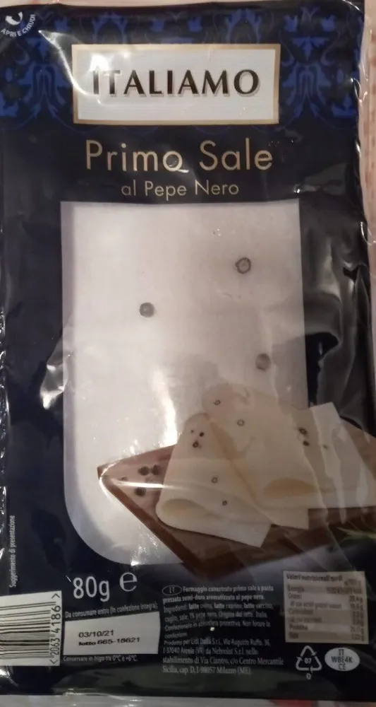 Primo sale al pepe nero