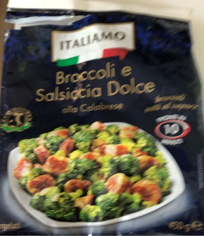 Briccoli e salsiccia dolce