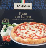 Pizza con Burrata