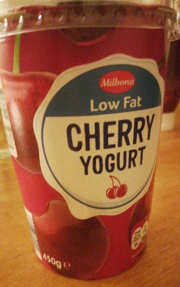 Cherry yogurt