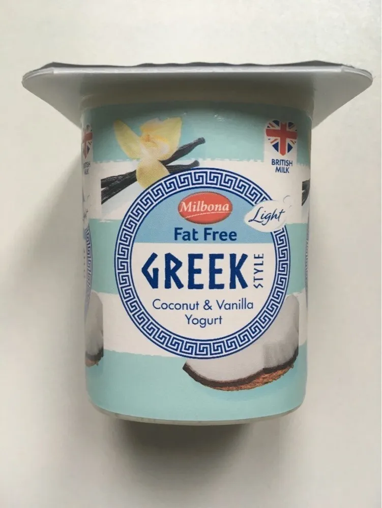 Greek style coconut & vanilla yogurt
