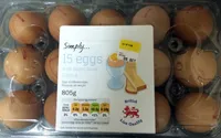 15 eggs from caged hends - class A
