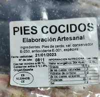 Pies cocidos