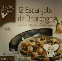 12 escargots de Bourgogne