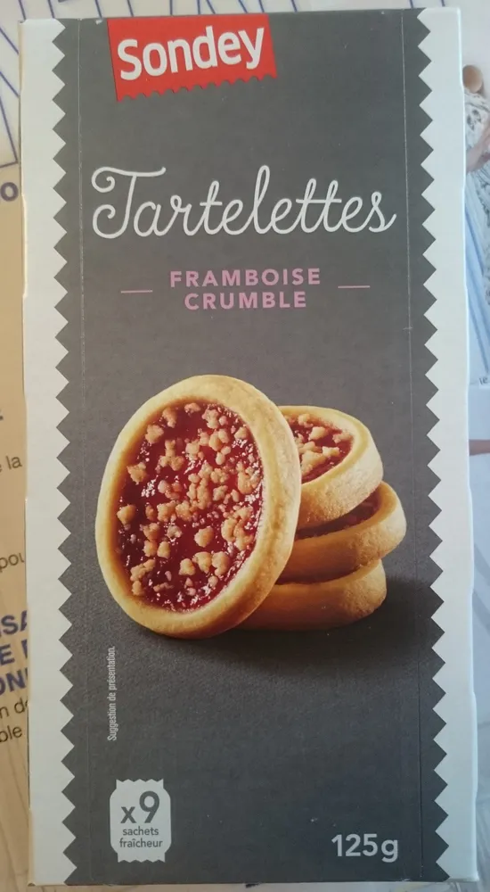 Tartelettes Framboise Crumble