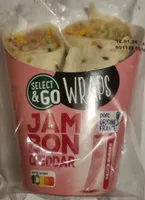 Wraps jambon cheddar