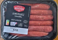 6 Véritables Merguez