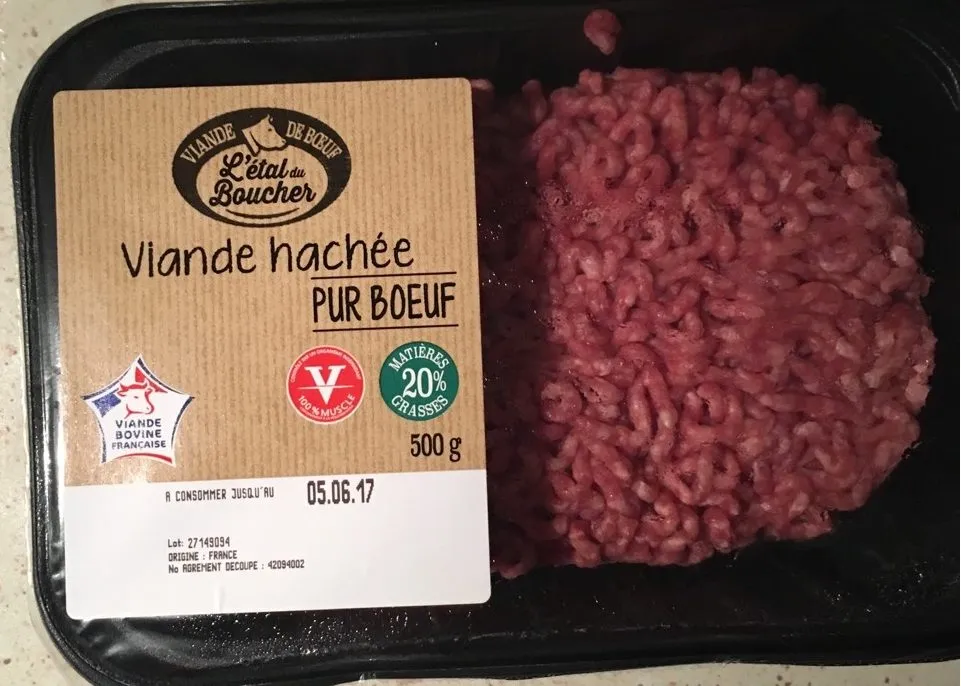 Viande Hachée Pur Bœuf