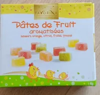 Pâtes de fruits aromatisées