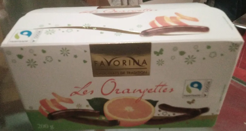 Les Orangettes - Ecorces d'oranges confites enrobées de chocolat noir