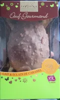 Oeuf gourmand lait & éclats de caramel