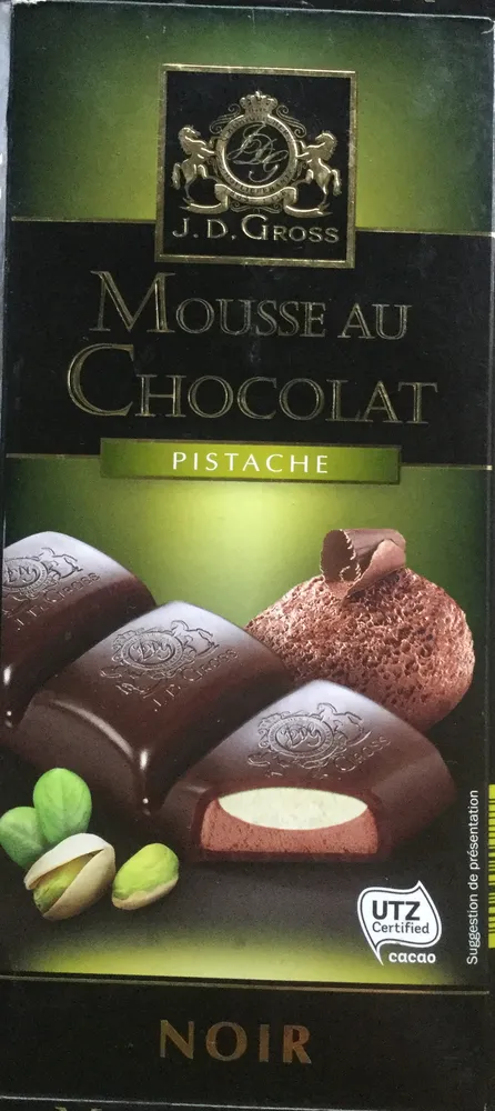 Mousse Au Chocolat Noir Pistache