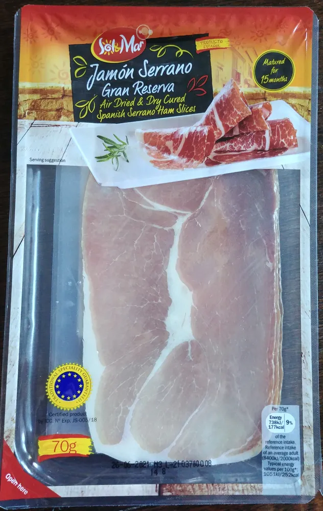 Jamón Serrano Gran Reserva