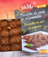 Brochettes de porc au paprika