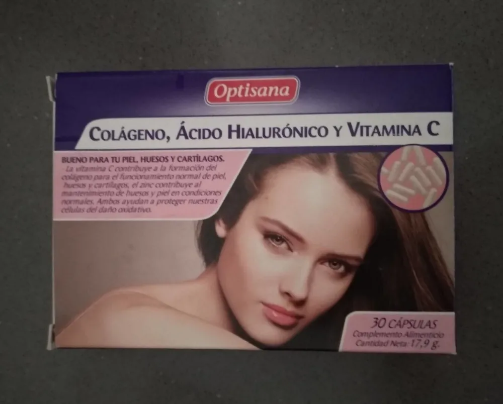 Colágeno, accido hialurónico, vitamina c
