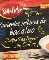 Pimientos rellenos de bacalao