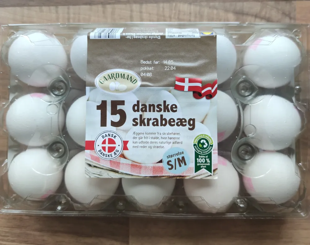 15 danske skrabeæg