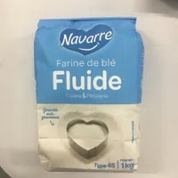 Farine T45 fluide