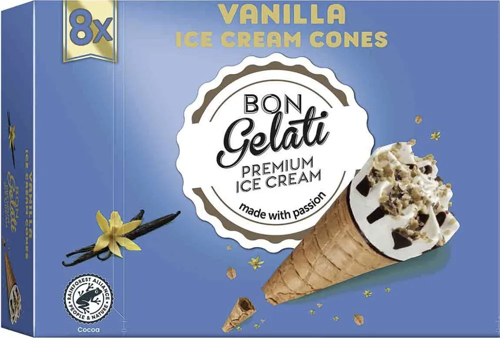 Vanilla Ice Cream Cone