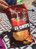 Paprika baked snacks