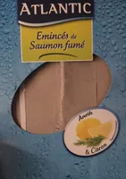 Eminces de saumon a l'aneth et au citron