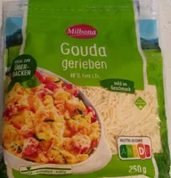 Gouda gerieben