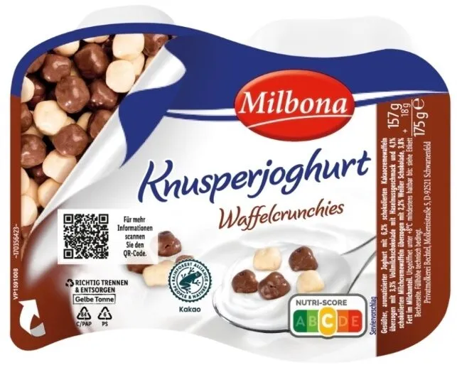 Knusperjoghurt Waffelcrunchies