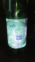 Eau pétillante saveur menthe